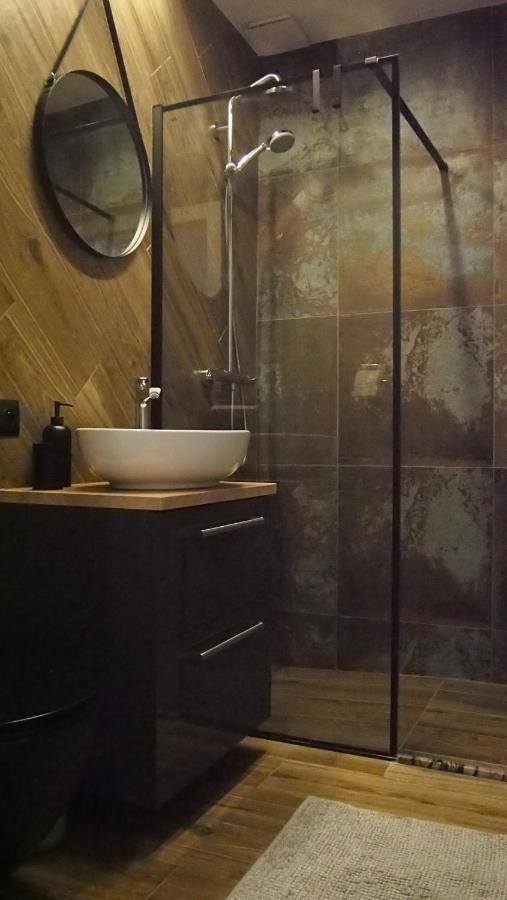 Apartament Zielony Lub Bursztynowy Z Parkingiem Stare Miasto Danzig Exterior foto