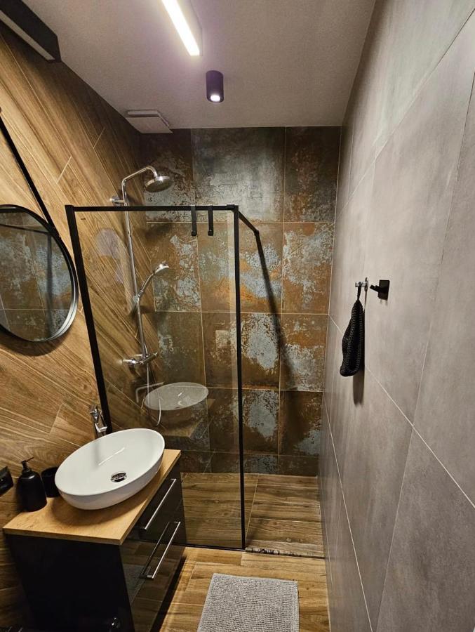 Apartament Zielony Lub Bursztynowy Z Parkingiem Stare Miasto Danzig Exterior foto