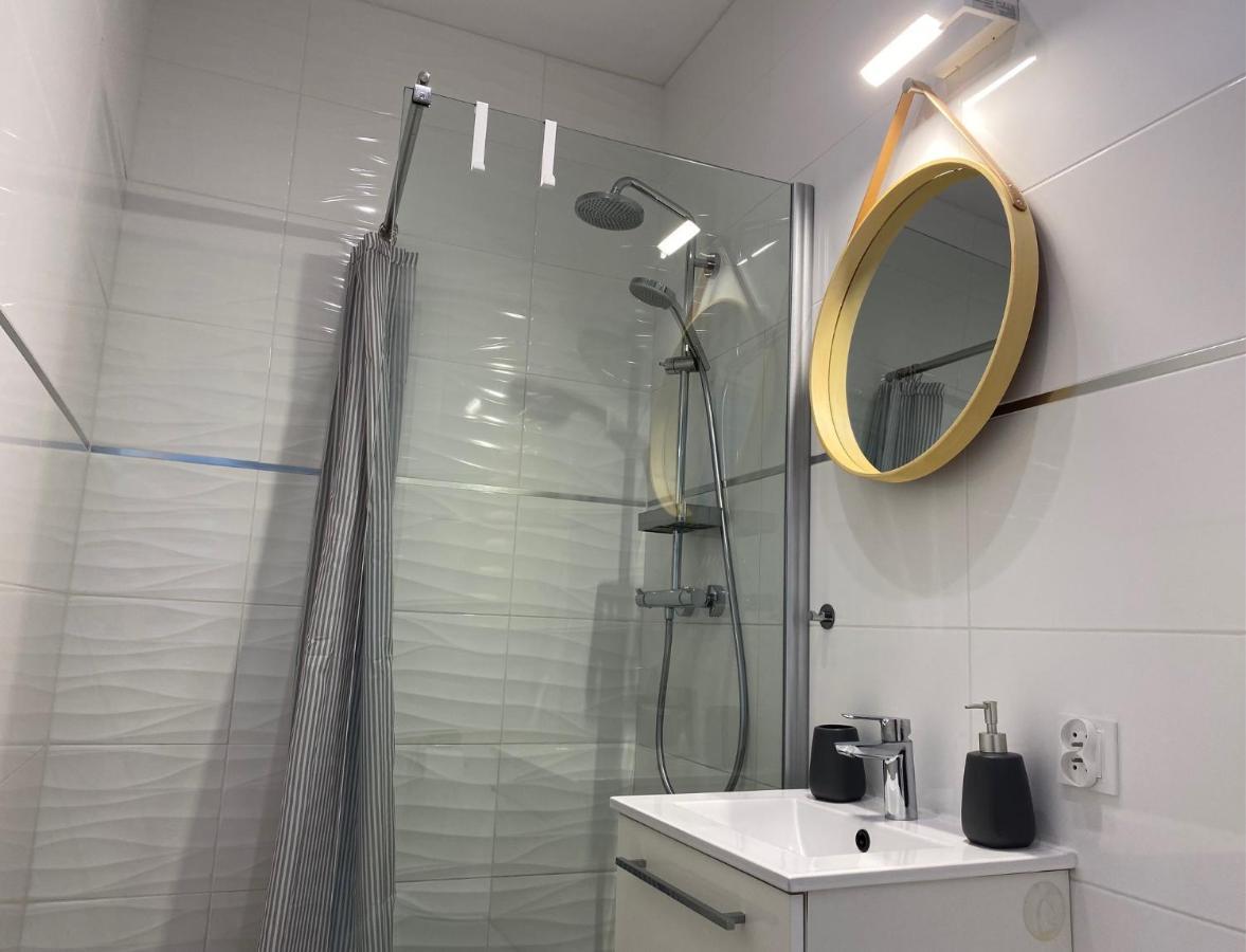 Apartament Zielony Lub Bursztynowy Z Parkingiem Stare Miasto Danzig Exterior foto