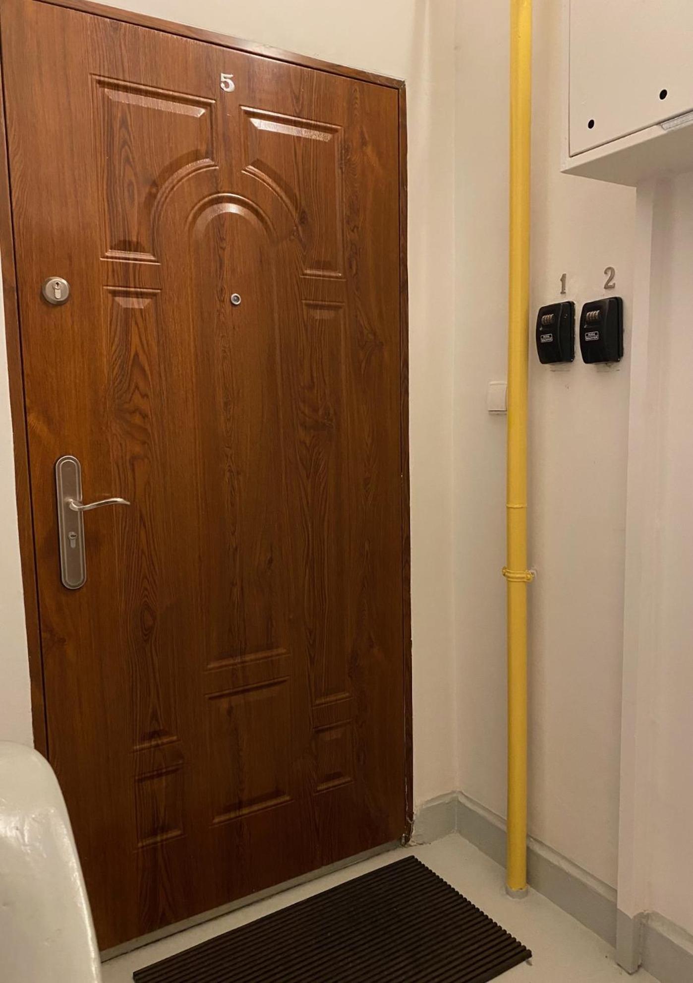 Apartament Zielony Lub Bursztynowy Z Parkingiem Stare Miasto Danzig Exterior foto
